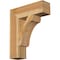 Ekena Millwork Legacy Block Rough Sawn Bracket, Western Red Cedar, 6"W x 22"D x 26"H BKT06X22X26LEC05RWR - alternate 1